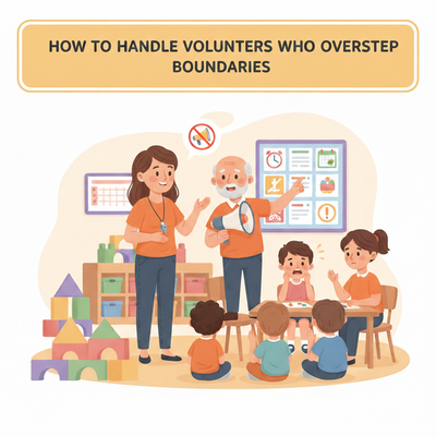 How to Handle Volunteers Who Overstep Boundaries
